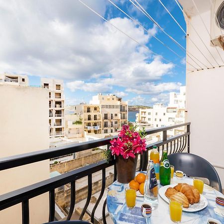 Seashells Apartments With Terrace, Just Off The Seafront In Bugibba - By Getawaysmalta San Pawl il-Baħar Eksteriør billede