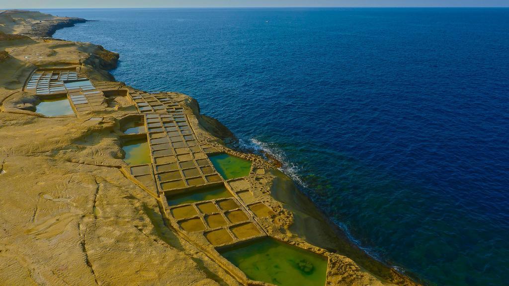 Seashells Apartments With Terrace, Just Off The Seafront In Bugibba - By Getawaysmalta San Pawl il-Baħar Værelse billede